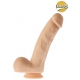 Realistische Dildo Krulspelden 16 x 4cm