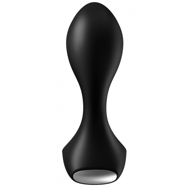 Vibrerende Plug Backdoor Lover Satisfyer 8 x 3cm Zwart