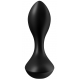 Vibrerende Plug Backdoor Lover Satisfyer 8 x 3cm Zwart