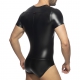 Body FRONT ZIP RUB Black