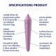 Ultra Power Bullet 8 Satisfyer Lilac Clitoris Stimulator