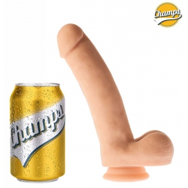 Champs Dildo realistico Ricci Campioni 16 x 4 cm