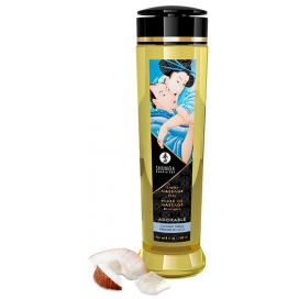 Shunga Adorable Coconut Thrills Massage Oil 240mL
