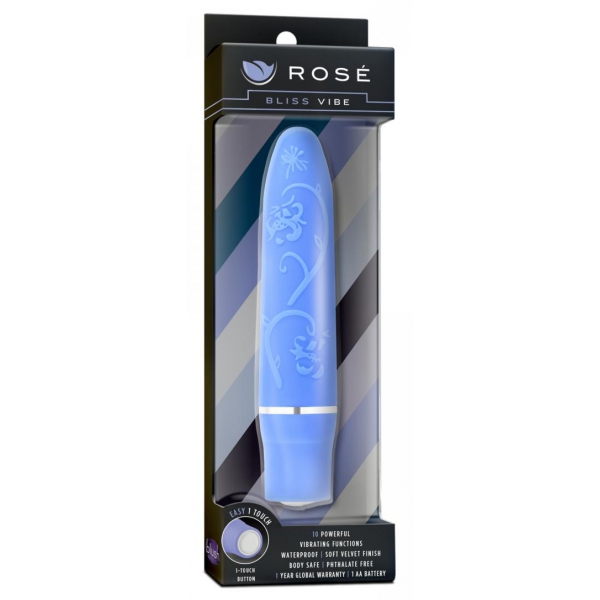 Mini Vibro Bliss Vibe 10.5cm Blau