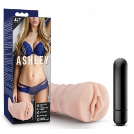 Masturbador vibrador realista Ashley Vagina