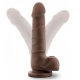 Dildo Realista Basic Up Dr Skin 14 x 3,5cm Castanho Castanho