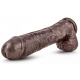 Realistic dildo mr Ed Dr Skin 28 x 5.5cm Brown