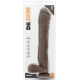 Dr Skin Realistische Dildo 28 x 5.5cm Bruin