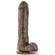 Realistischer Dildo Mr Savage Dr Skin 22 x5.5cm Braun