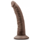 Cazzo lungo Dr Skin Dildo realistico 17 x 4 cm Marrone