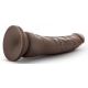 Dr. Skin - Godemiché réaliste avec ventouse 21,59 cm - Chocolat