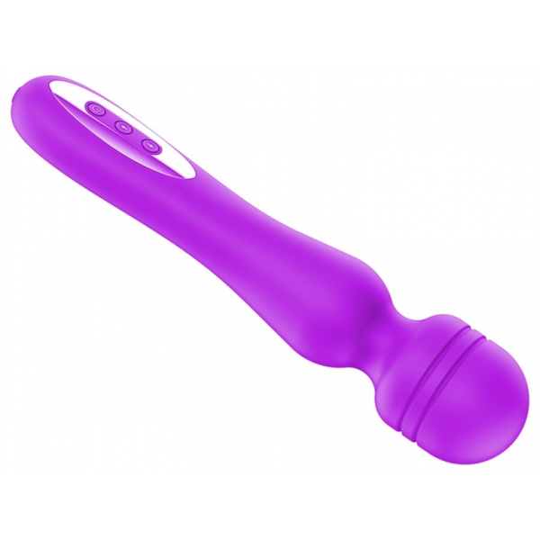 Vibrador Wand Genius Violet - Cabeza de 41mm