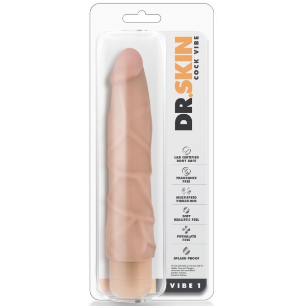 Consolador vibrador Vibe 1 Dr. Skin 18 x 4,5 cm