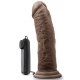 Dr Joe Dr Skin Vibrerende Dildo 19 x 4.7cm Bruin