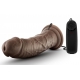 Dr Joe Dr Skin vibrating dildo 19 x 4.7cm Brown