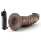 Consolador vibrador Dr. Joe Dr. Skin 19 x 4,7cm Marrón