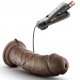 Dildo vibrante Dr Joe Dr Skin 19 x 4,7 cm marrone