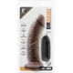 Dildo vibrante Dr Joe Dr Skin 19 x 4,7 cm marrone