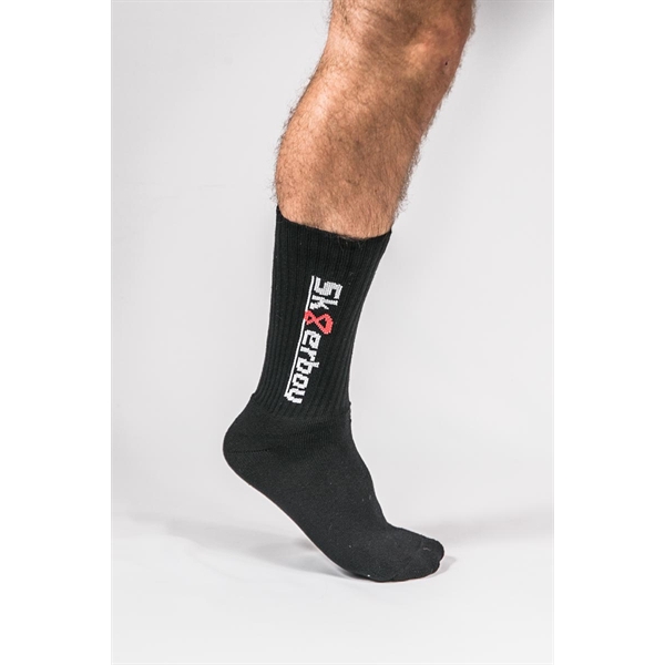 Schwarze Socken CREW SOCKS Sk8erboy