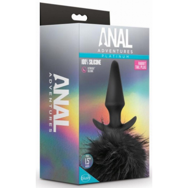 Anal Adventures Rabbit Tail Plug 9 x 3,5 cm