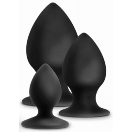 Anal Adventures Anal Adventures Stout 3-Pack Black