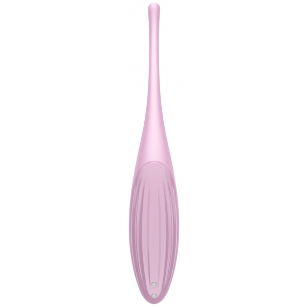 Estimulador Twirling Joy Satisfyer 17cm Pink Connected Stimulator