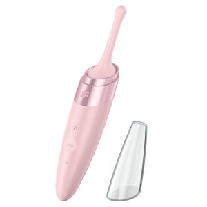 Satisfyer Stimolatore Tirling Delight Satisfyer 17 cm rosa