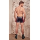 VEGA Long Boxer Schwarz-Rot