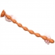Gode long en silicone AEL BEADS 50 x 3.5cm