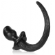 Plug Puppy Tail Tail Pug 8 x 4.4cm Schwarz