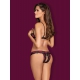 Tulia Cupless 2 Piece Set Nero-Rosa