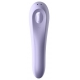 DUAL PLEASURE Aangesloten Clitoris Stimulator Paars