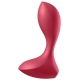 Vibrating backdoor plug Lover Satisfyer 8 x 3cm Pink