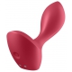 Tapón vibrador de puerta trasera Lover Satisfyer 8 x 3cm Rosa