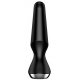 Ilicioso 2 Plug Anal Vibratório Satisfatório 10 x 3cm Preto