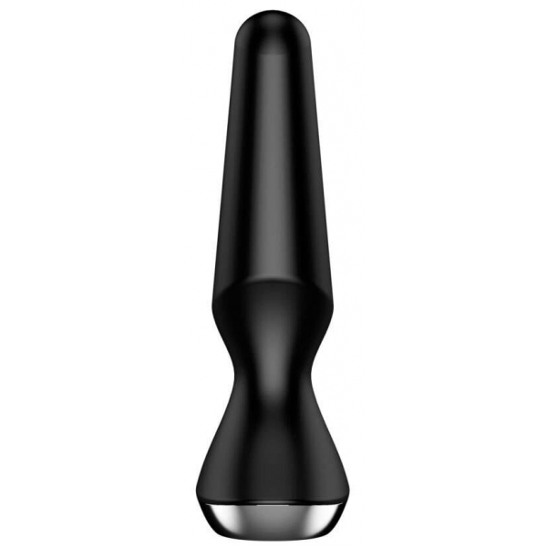 Ilicioso 2 Plug Anal Vibratório Satisfatório 10 x 3cm Preto