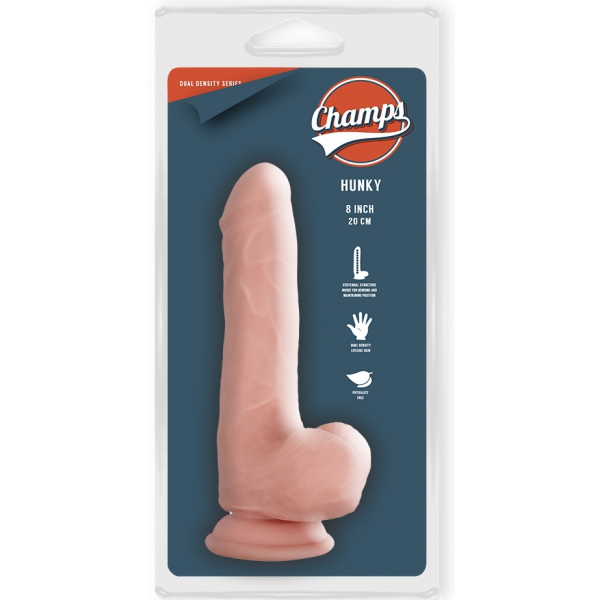 Consolador realista Hunky Champs 15 x 4cm