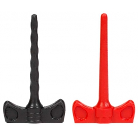 Varillas de silicona para la uretra x 2 tornillos de pene 7cm - Diámetro 4,5 a 7mm