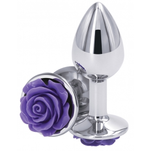 Rear Assets Plug Bijou Rear S 6 x 2.7cm Silver-Purple