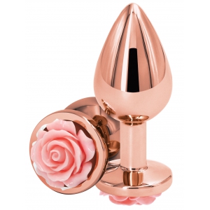 Rear Assets Plug Jewellery Rear M 7 x 3.4cm Pink-Rose