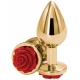 Spina Bijou posteriore M 7 x 3,4 cm Oro-Rosso