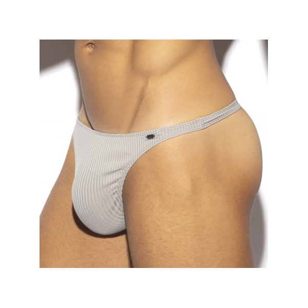 RIB THONG Grey