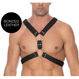 Ouch! Harness Scottish Hebegurt Schwarz