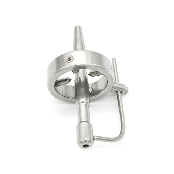 Spiky doorboorde urethra plug 8.5cm - Diameter 9.5mm