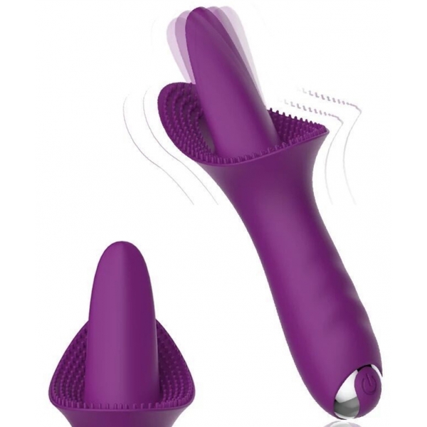 Anilingus-Stimulator Titan Flow Violett