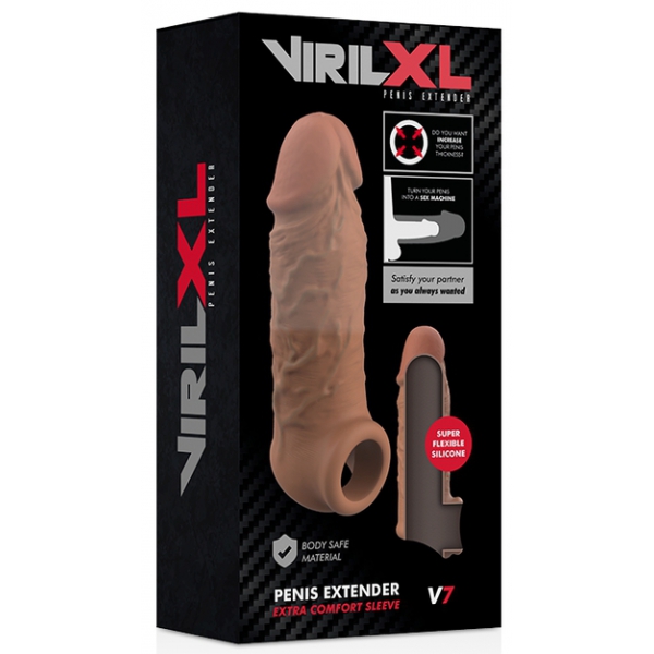 Funda para el pene Viril XL V7 13 x 4cm Latino