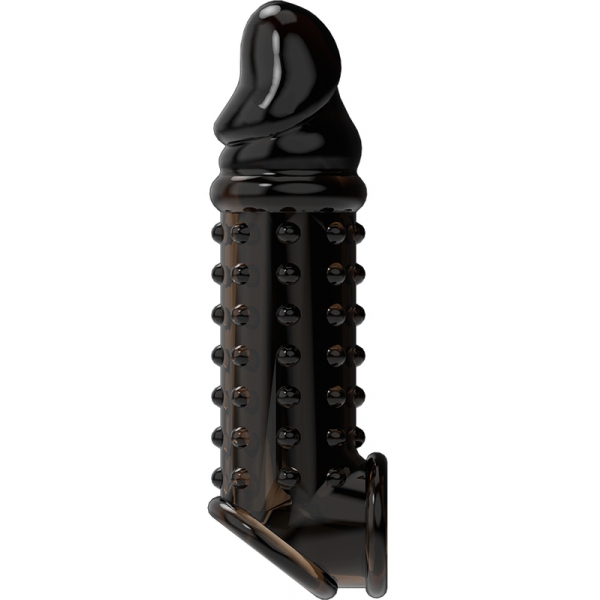 Funda para el pene Viril XL V11 15,5 x 4cm Negro