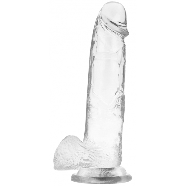 Transparenter Dildo mit Hoden XRay Cock 17 x 4.5cm