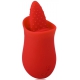 Tongue Flower Red Clitoral Stimulator