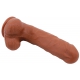 Dildo realistico senza fondo 15 x 4 cm Latino